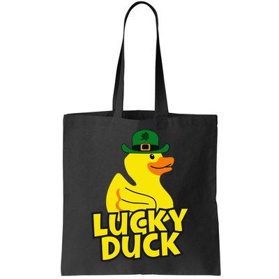 Lucky Duck Shamrock Rubber Ducky Funny St Patricks Day Bag