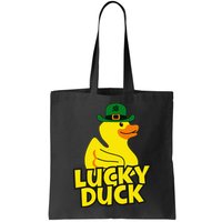 Lucky Duck Shamrock Rubber Ducky Funny St Patricks Day Bag