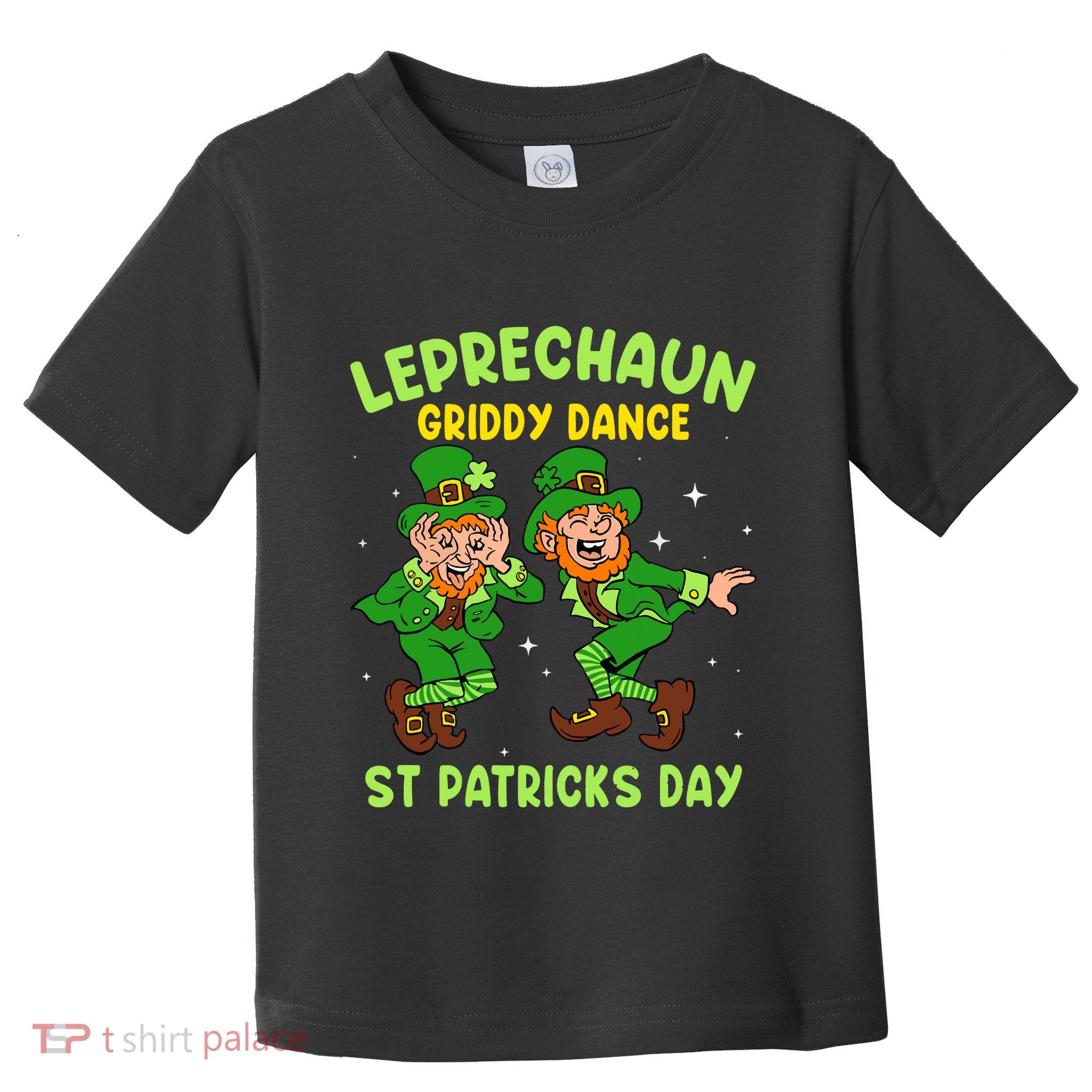 Leprechaun Dance St Patricks Day Funny Irish Toddler T-Shirt