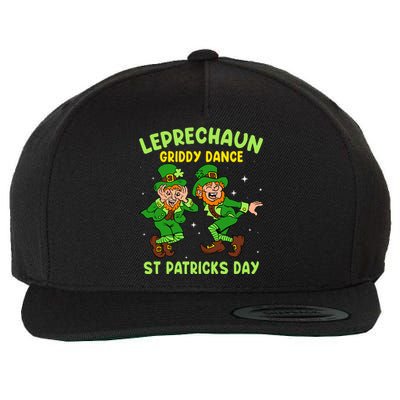 Leprechaun Dance St Patricks Day Funny Irish Wool Snapback Cap