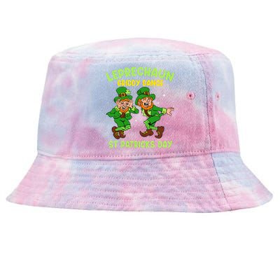 Leprechaun Dance St Patricks Day Funny Irish Tie-Dyed Bucket Hat