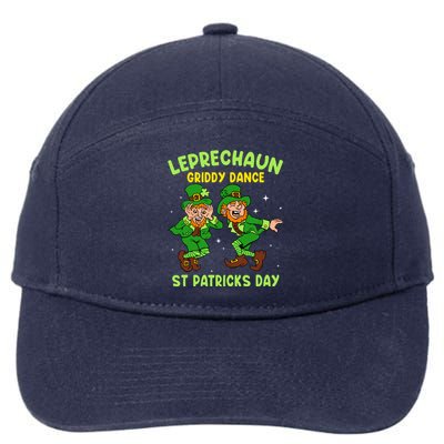 Leprechaun Dance St Patricks Day Funny Irish 7-Panel Snapback Hat