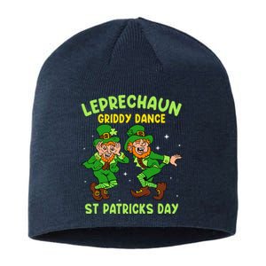 Leprechaun Dance St Patricks Day Funny Irish Sustainable Beanie