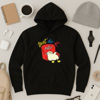 Lazy Duck Sit On The Sofa Do It Later Hoodie