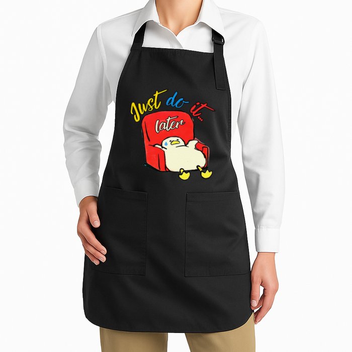 Lazy Duck Sit On The Sofa Do It Later Apron