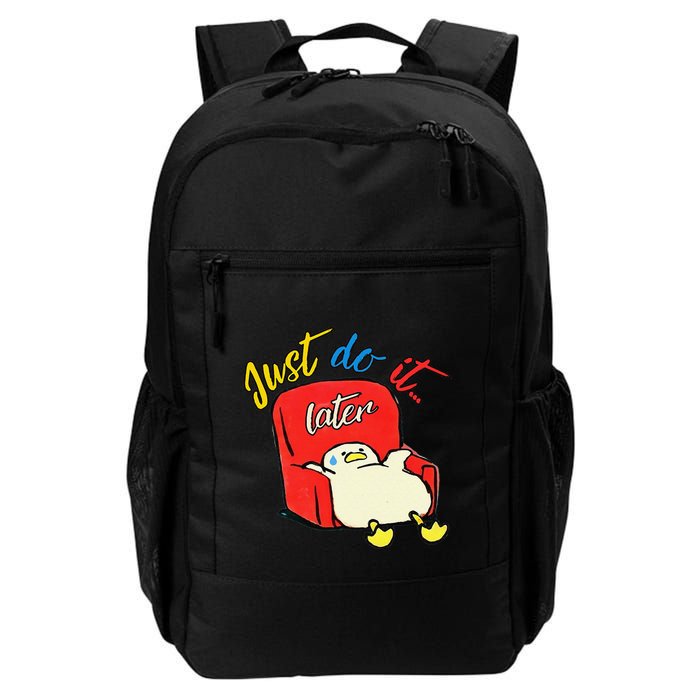 Lazy Duck Sit On The Sofa Do It Later Backpack