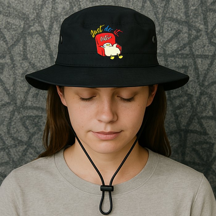 Lazy Duck Sit On The Sofa Do It Later Legacy Cool Fit Booney Bucket Hat
