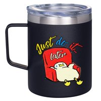 Lazy Duck Sit On The Sofa Do It Later 12oz Stainless Steel Coffee Mug