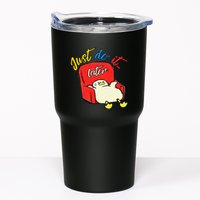 Lazy Duck Sit On The Sofa Do It Later Tumbler