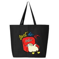 Lazy Duck Sit On The Sofa Do It Later 25L Jumbo Tote