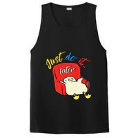 Lazy Duck Sit On The Sofa Do It Later PosiCharge Competitor Tank