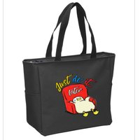 Lazy Duck Sit On The Sofa Do It Later Zip Tote Bag