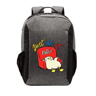 Lazy Duck Sit On The Sofa Do It Later Vector Backpack