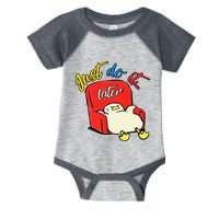 Lazy Duck Sit On The Sofa Do It Later Infant Baby Jersey Bodysuit