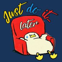 Lazy Duck Sit On The Sofa Do It Later Infant Baby Jersey Bodysuit