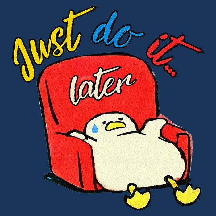 Lazy Duck Sit On The Sofa Do It Later Infant Baby Jersey Bodysuit
