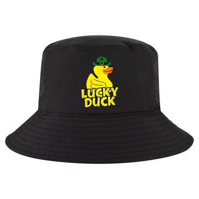 Lucky Duck Shamrock Rubber Ducky Funny St Patricks Day Cool Comfort Performance Bucket Hat