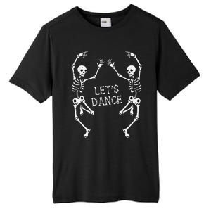 LetS Dance Skeleton Skull Dance Of Death Tall Fusion ChromaSoft Performance T-Shirt