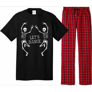 LetS Dance Skeleton Skull Dance Of Death Pajama Set