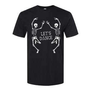 LetS Dance Skeleton Skull Dance Of Death Softstyle CVC T-Shirt