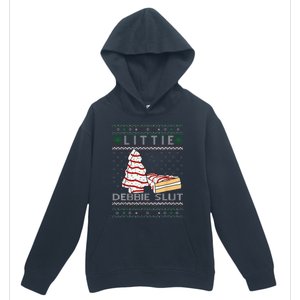 Littie Debbie Slut Funny Christmas Tree Cakes Xmas Urban Pullover Hoodie