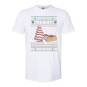 Littie Debbie Slut Funny Christmas Tree Cakes Xmas Softstyle CVC T-Shirt