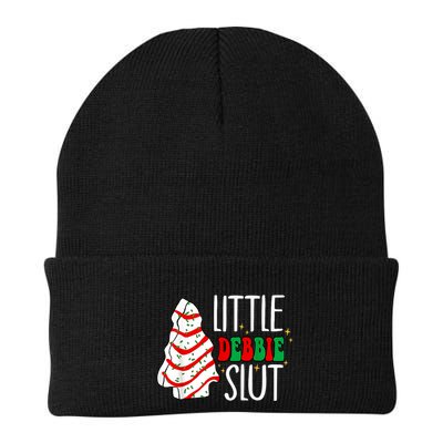 Littie Debbie Slut Funny Christmas Tree Cakes Xmas Black Beanie