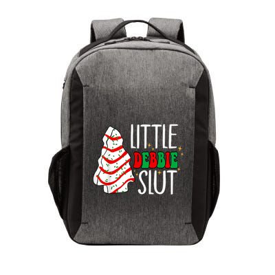 Littie Debbie Slut Funny Christmas Tree Cakes Xmas Black Vector Backpack