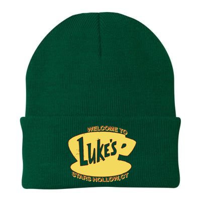 LukeS Diner Stars Hollow Knit Cap Winter Beanie