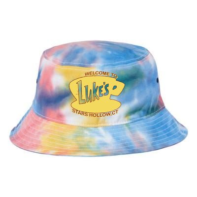 LukeS Diner Stars Hollow Tie Dye Newport Bucket Hat