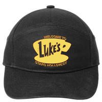 LukeS Diner Stars Hollow 7-Panel Snapback Hat