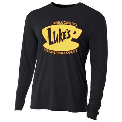 LukeS Diner Stars Hollow Cooling Performance Long Sleeve Crew