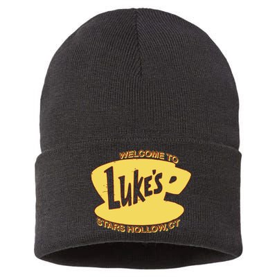 LukeS Diner Stars Hollow Sustainable Knit Beanie