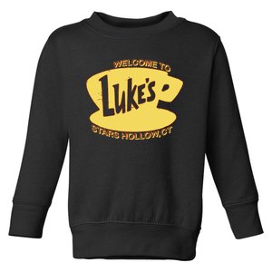 LukeS Diner Stars Hollow Toddler Sweatshirt