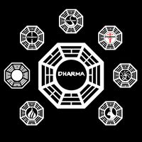 Lost Dharma Station Logos Gift Impact Tech Backpack