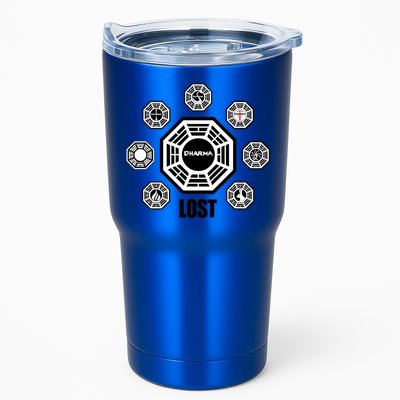 Lost Dharma Station Logos Gift Tumbler