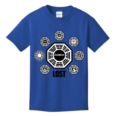 Lost Dharma Station Logos Gift Kids T-Shirt