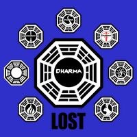 Lost Dharma Station Logos Gift Zip Tote Bag
