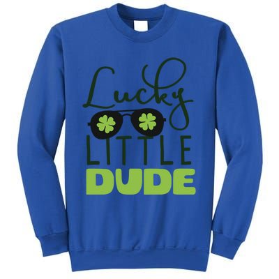 Lucky Dude Shamrock St Patricks Day Irish Party Fun Gift Sweatshirt