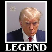 Legend Donald Trump Mugshot Pro Trump Impact Tech Backpack