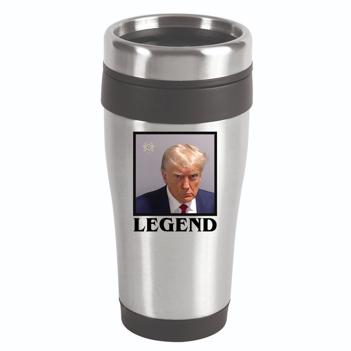 Legend Donald Trump Mugshot Pro Trump 16oz Travel Tumbler