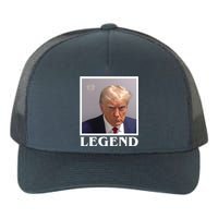 Legend Donald Trump Mugshot Pro Trump Yupoong Adult 5-Panel Trucker Hat