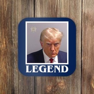 Legend Donald Trump Mugshot Pro Trump Coaster