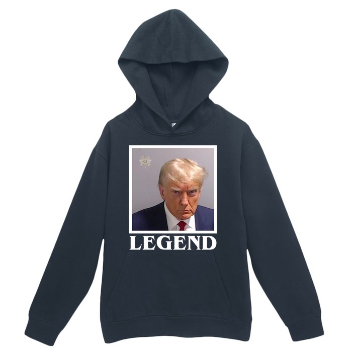 Legend Donald Trump Mugshot Pro Trump Urban Pullover Hoodie