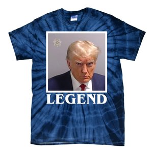 Legend Donald Trump Mugshot Pro Trump Tie-Dye T-Shirt