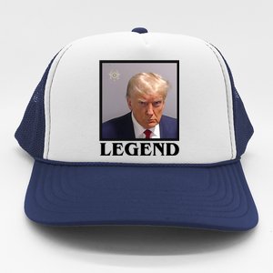 Legend Donald Trump Mugshot Pro Trump Trucker Hat