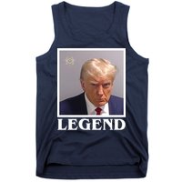Legend Donald Trump Mugshot Pro Trump Tank Top