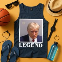 Legend Donald Trump Mugshot Pro Trump Tank Top