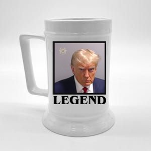 Legend Donald Trump Mugshot Pro Trump Beer Stein