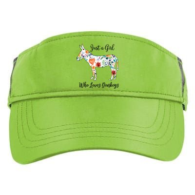 LOVES DONKEYS Tee Adult Drive Performance Visor